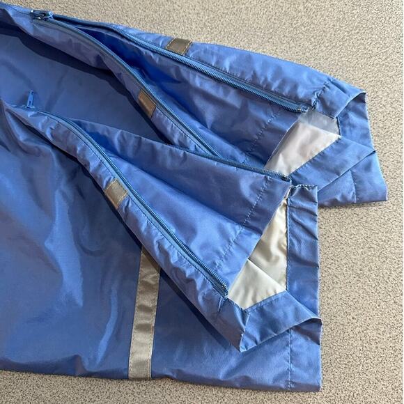 LL Bean Men's Size Large Vintage Gore-tex Nylon Pants Zip Ankle‎ Reflective Rain - Picture 3 of 13